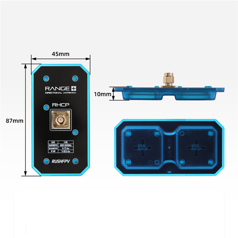 Drone Antenna - 5.8GHz FPV Patch Anten Uzun Menzilli