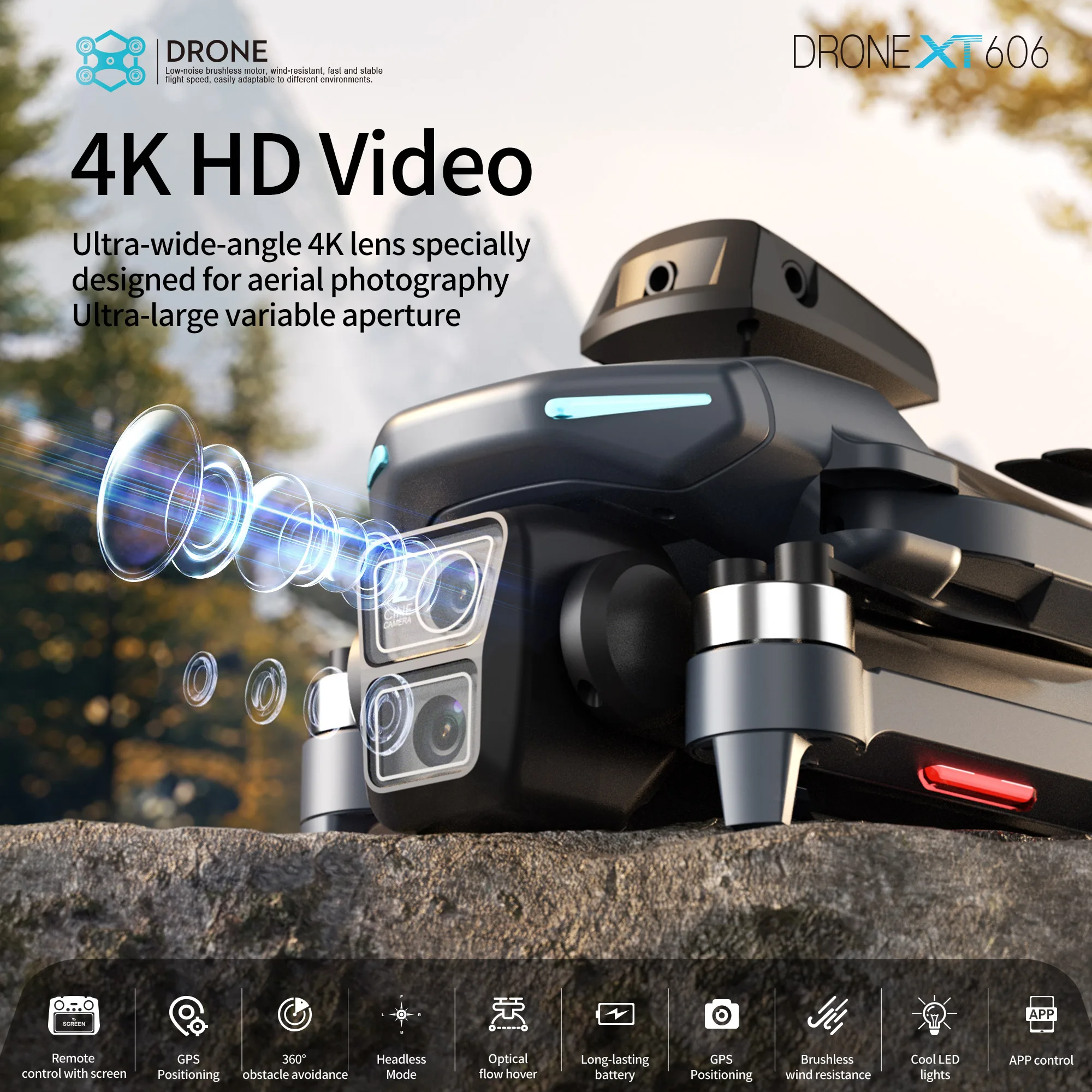Orijinal XT606 Drone Profesyon - Drone Gps Mount incelemesi ve fiyatı
