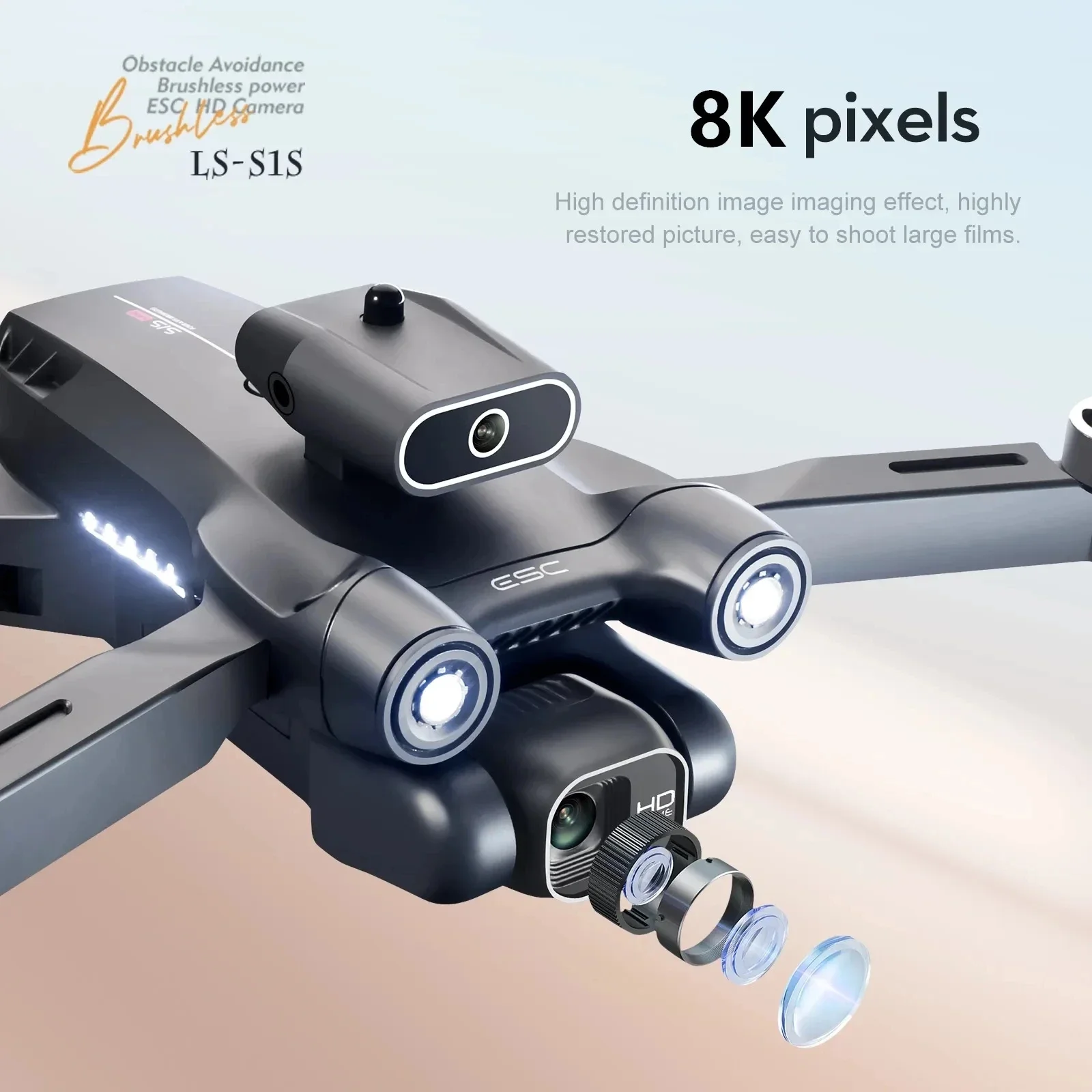 Yeni S1S 5G GPS Drone kamera 8 - Drone Gps Mount incelemesi ve fiyatı