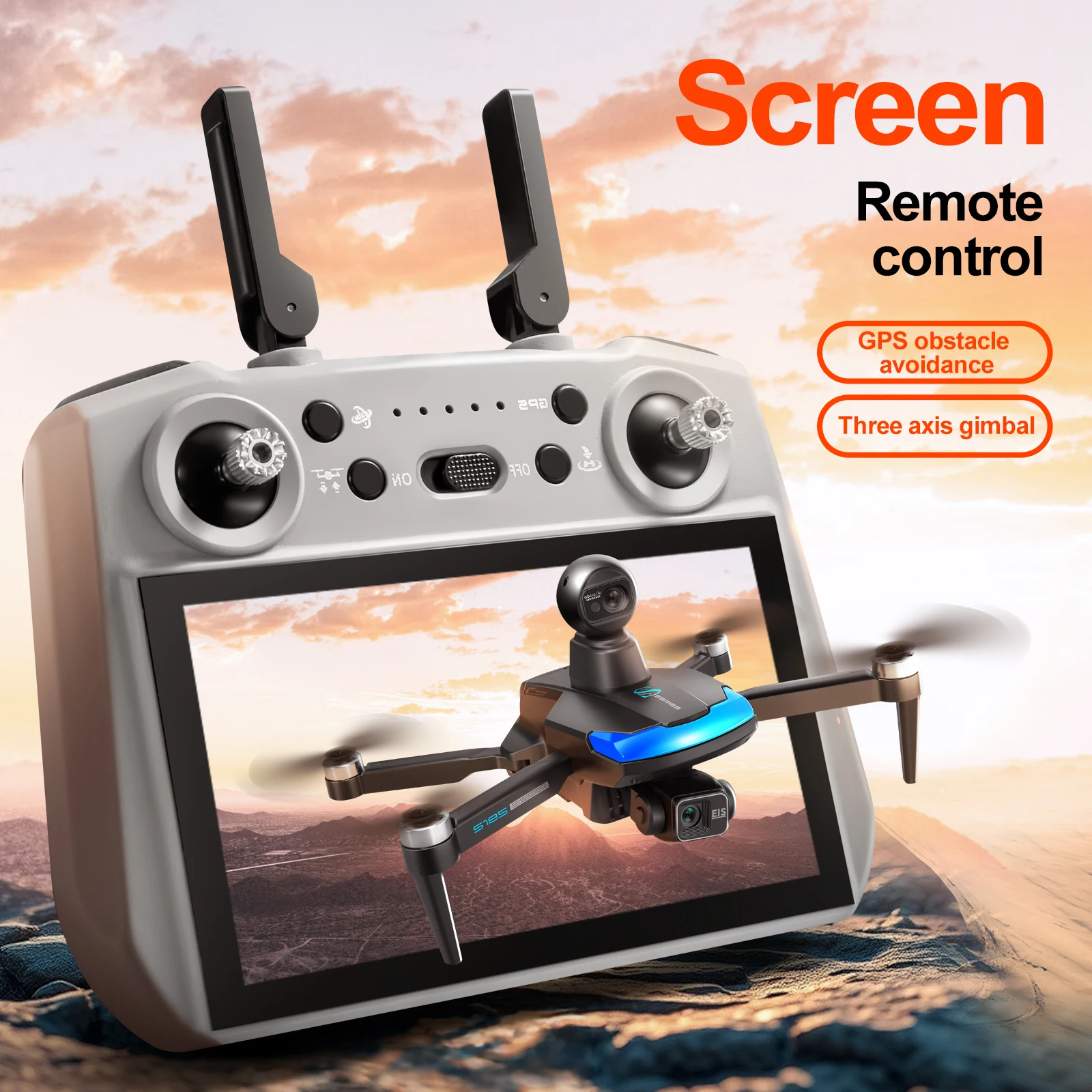 S185 Profesyonel Drone 2.7K HD - Drone Gps Mount incelemesi ve fiyatı