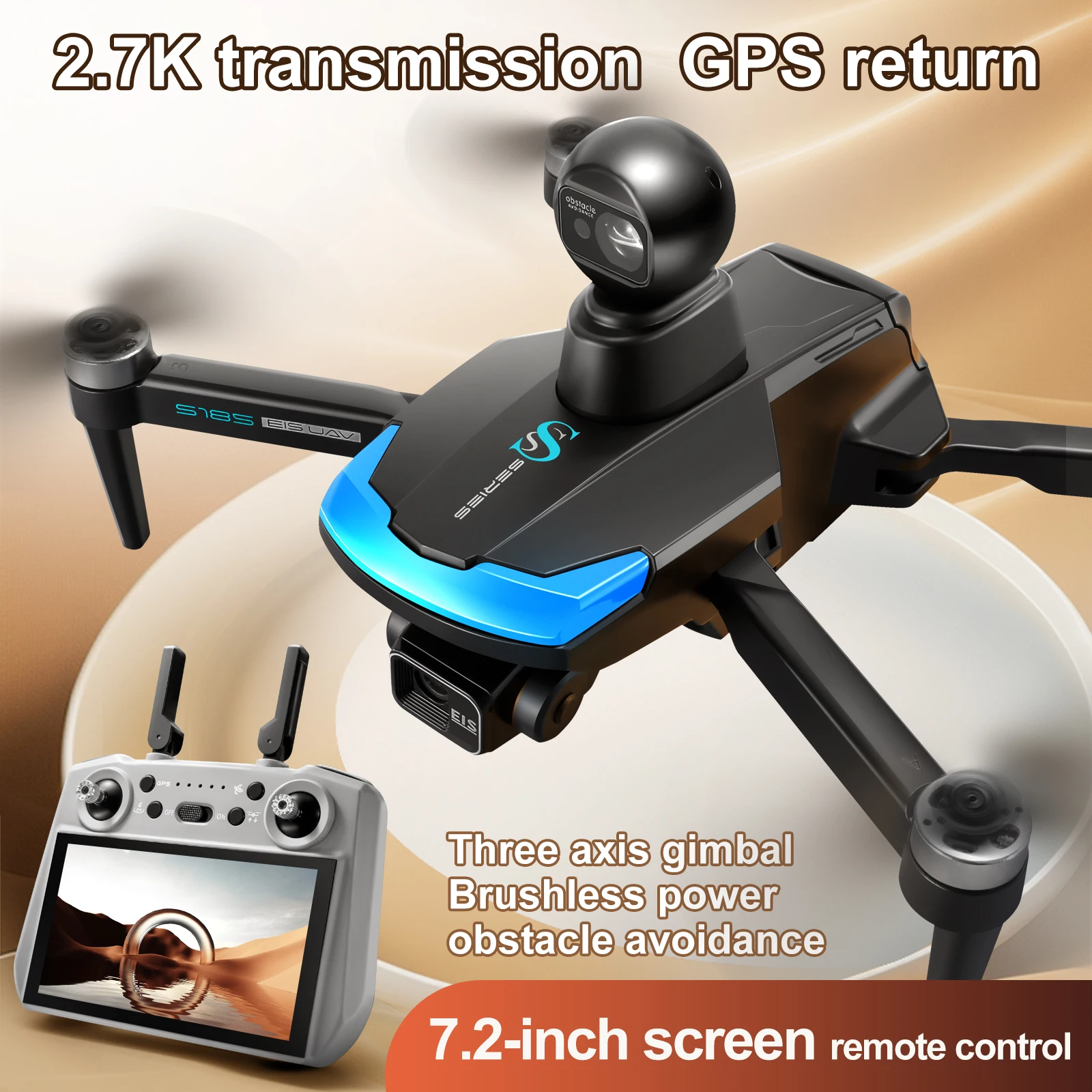 S185 Profesyonel Drone 2.7K HD - Drone Gps Mount incelemesi ve fiyatı