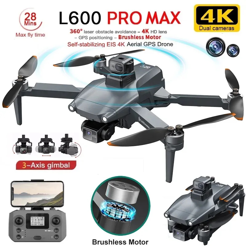 L600 PRO MAX GPS Drone Profesy - Drone Gimbal incelemesi ve fiyatı