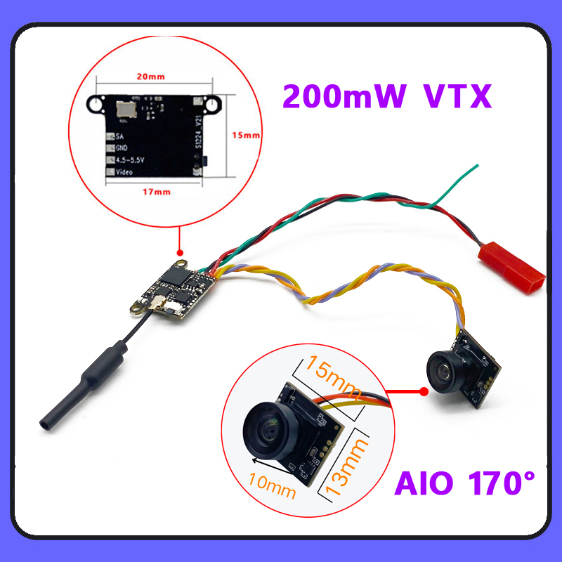 SLONWAKE 5.8G 1200TVL FPV Kame - Drone Frame incelemesi ve fiyatı