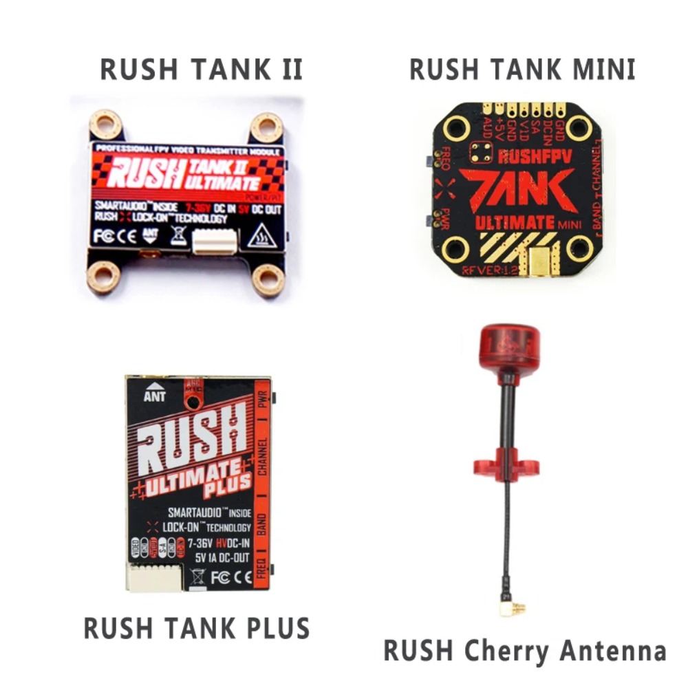 RUSH TANK Ultimate II/Mini/PLU - Drone Antenna incelemesi ve fiyatı