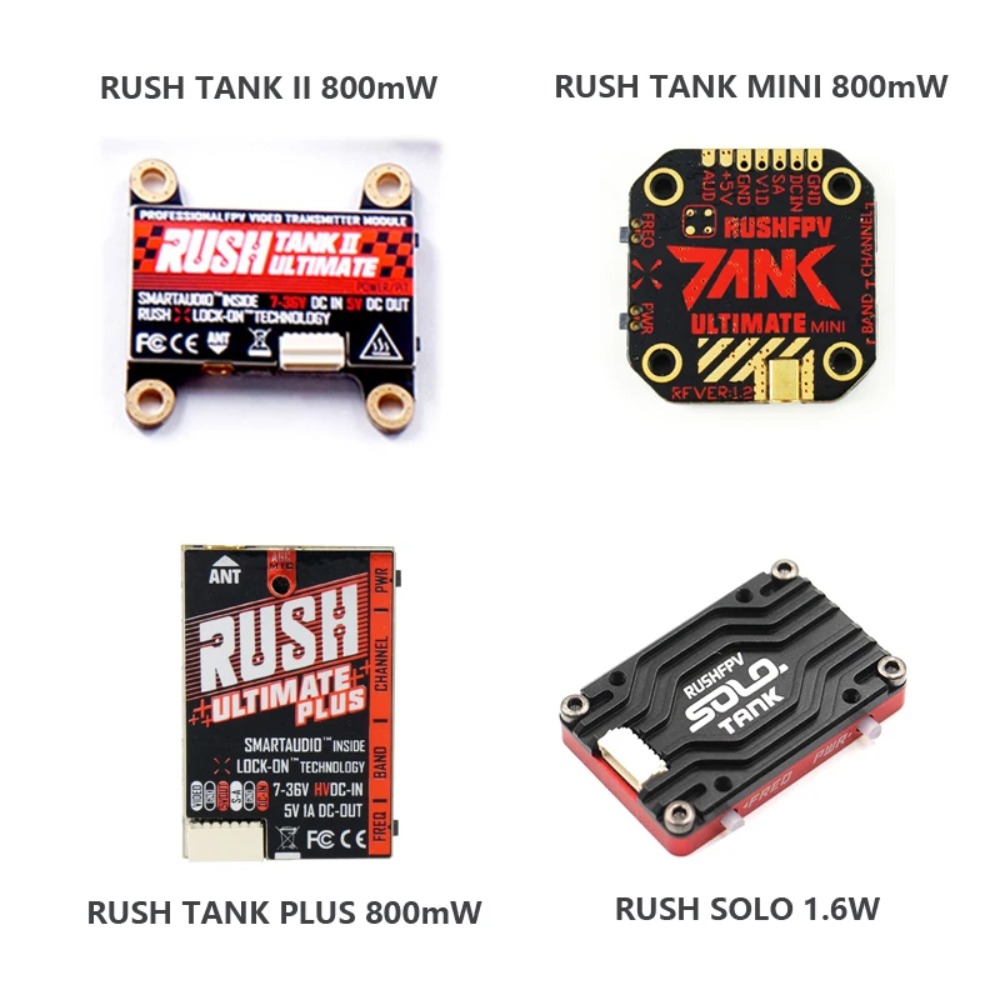 RUSH TANK Ultimate II/Mini/PLU - Drone Antenna incelemesi ve fiyatı
