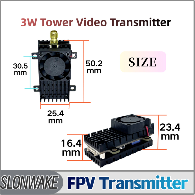 SLONWAKE 5.8G 3000mW Simülasyo - Drone Frame incelemesi ve fiyatı
